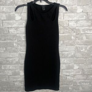 Forever 21 Little Black Dress – Small, Shoulder Cut-Outs